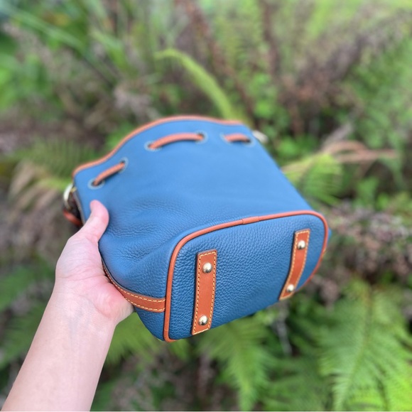NWT Dooney & Bourke Small Drawstring Bag • Jeans - Picture 8 of 16